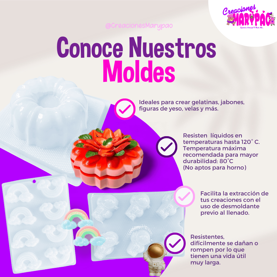 Molde Ternurines 5 Modelos Diferentes Jabones Yeso y Más🐰🐻💖