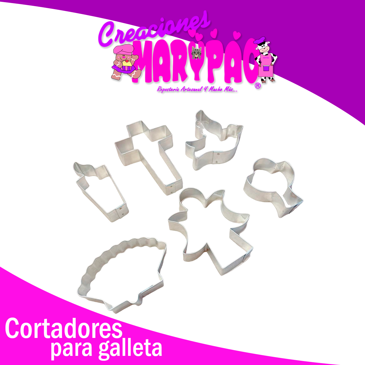 Cortadores Para Galletas Ceremonias Comunión