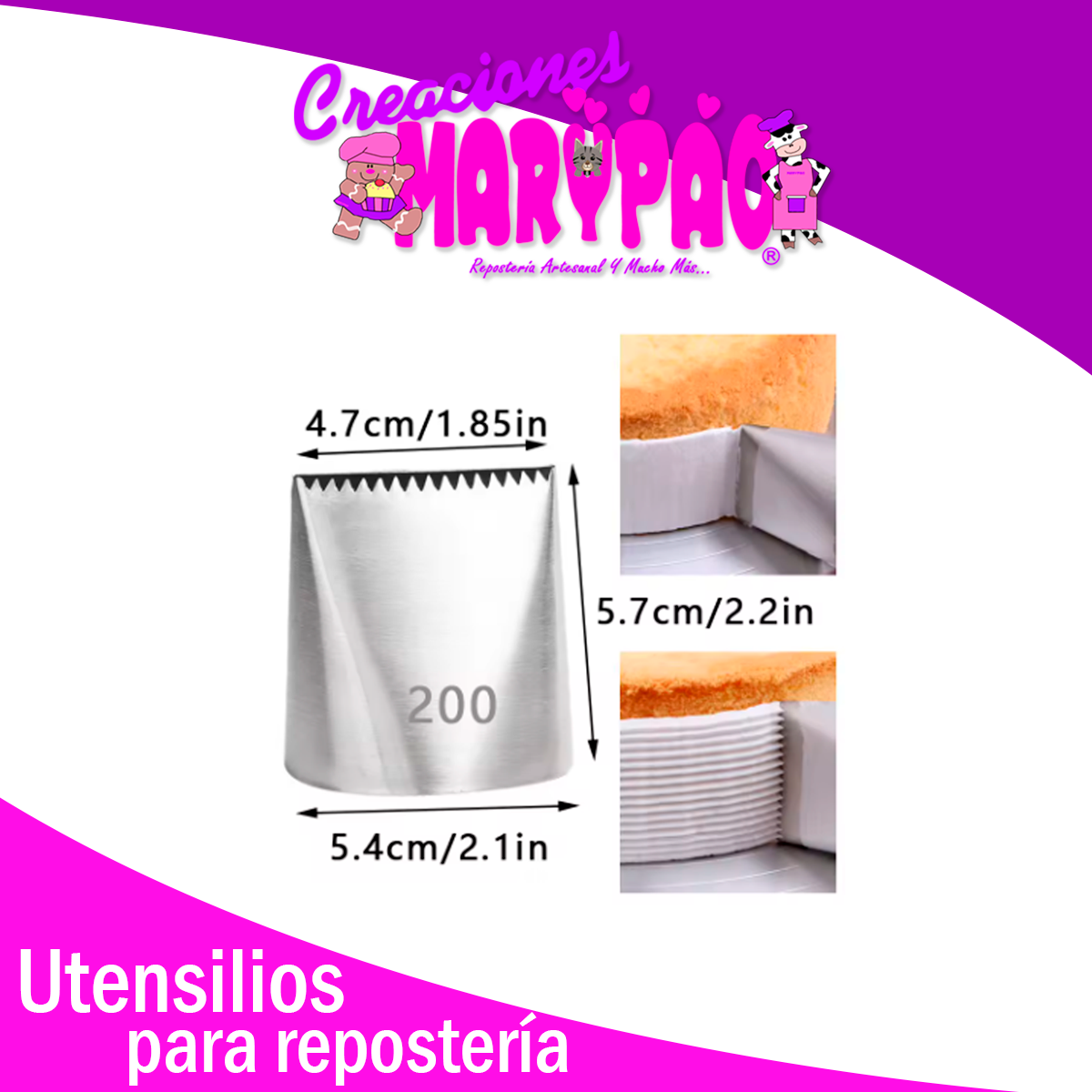 Duya Extra Grande L200 Pasteles