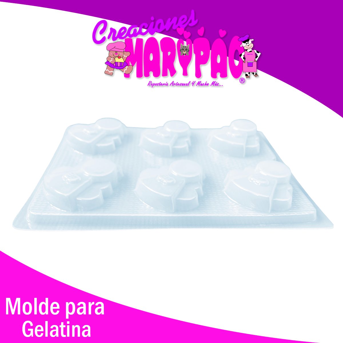 Molde Angelito Jabon Gomita Chocolate