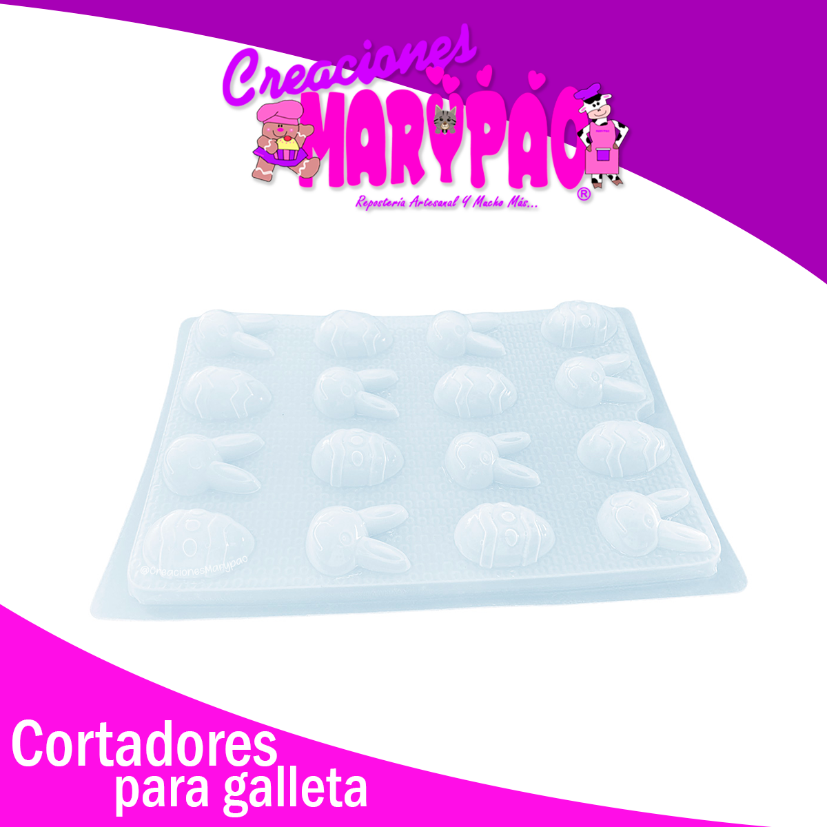 Molde Para Gelatina Conejo Huevito Pascua Jabones Yeso