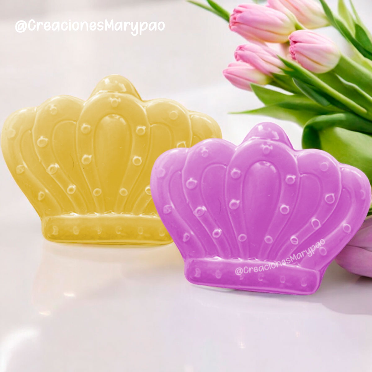 Molde Corona Princesa Gelatina Jabones