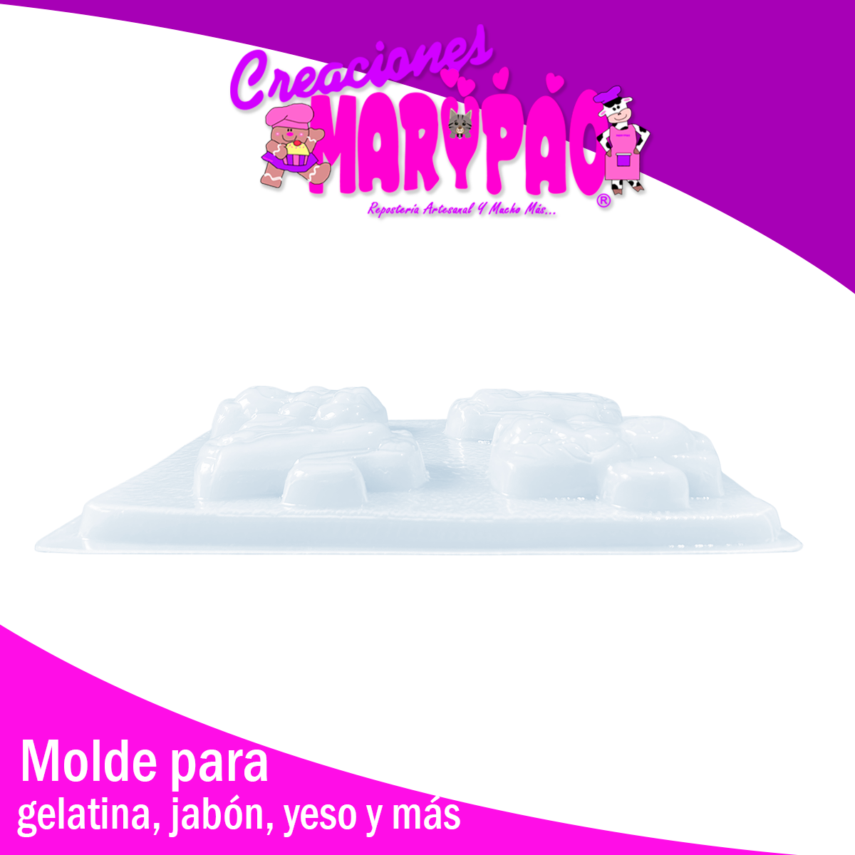 Molde Cruz Virgen Comunión Jabones Gelatinas Yeso