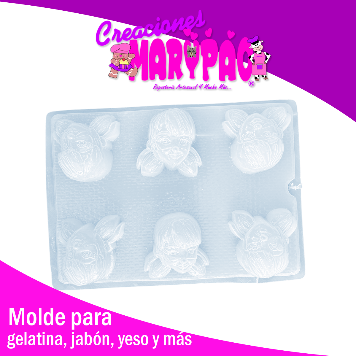 Molde Ladybug Yeso Gelatinas y Más