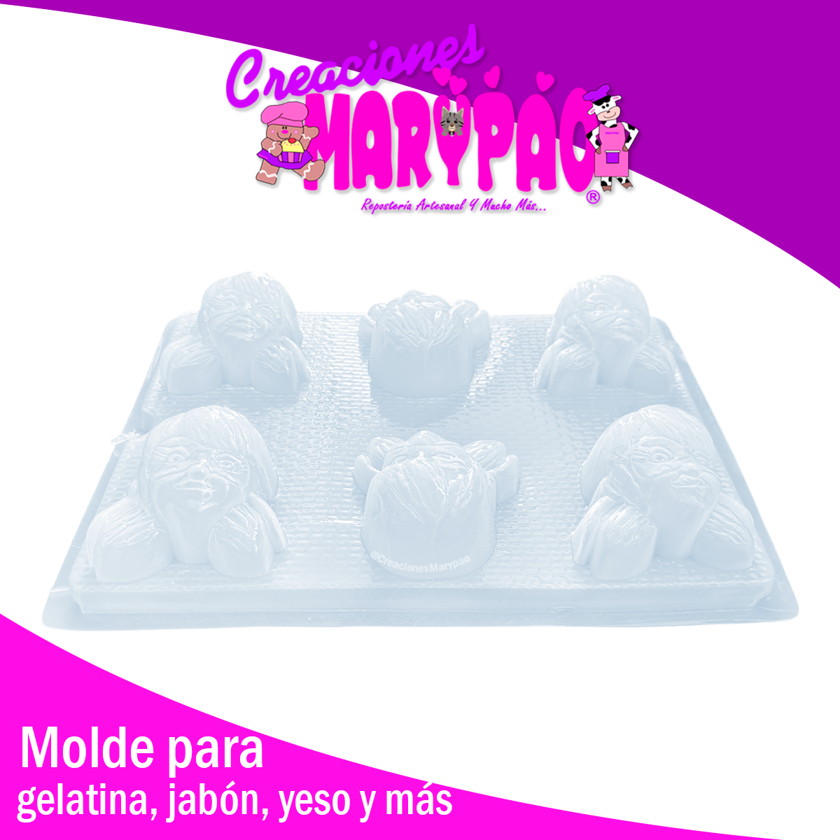 Molde Ladybug Yeso Gelatinas y Más