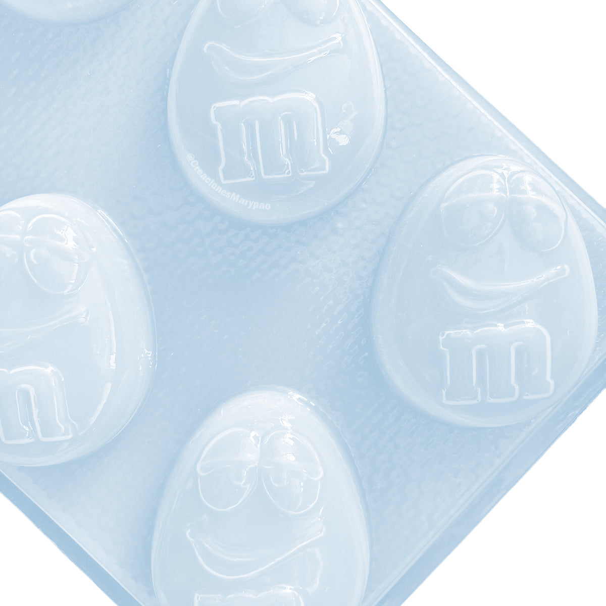 Molde M&M Gelatinas Jabones Figuras de Yeso