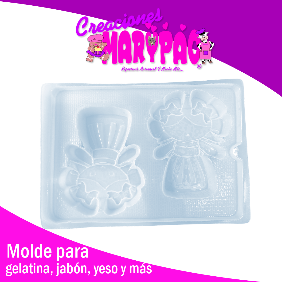 Molde Muñecas Lele Marías Tradicionales🎀