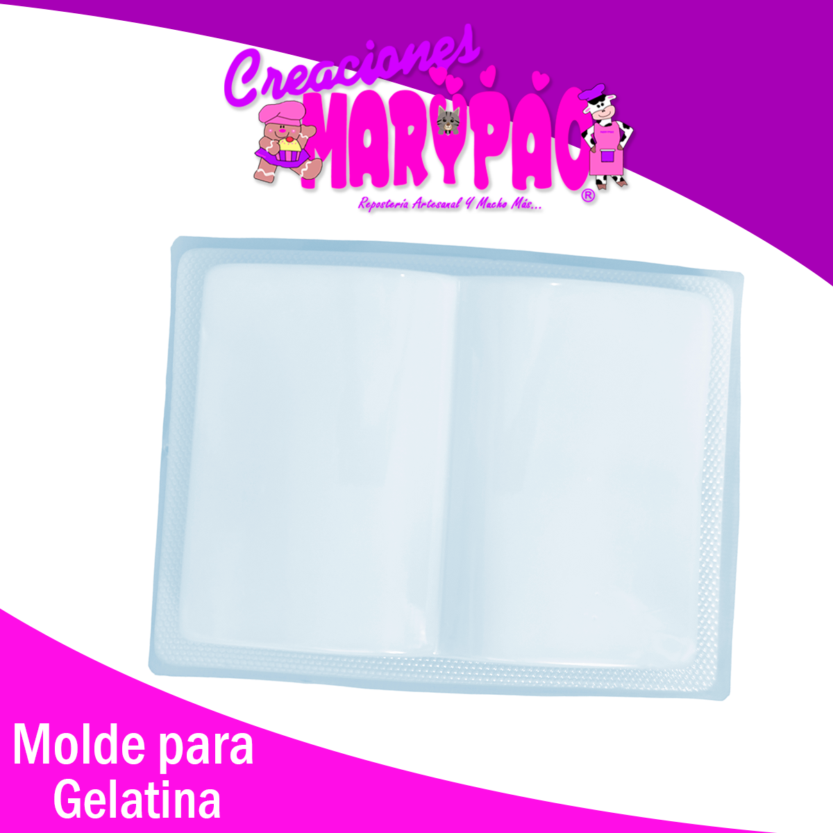 Molde Para Gelatina Libro Comunión Para Transfer