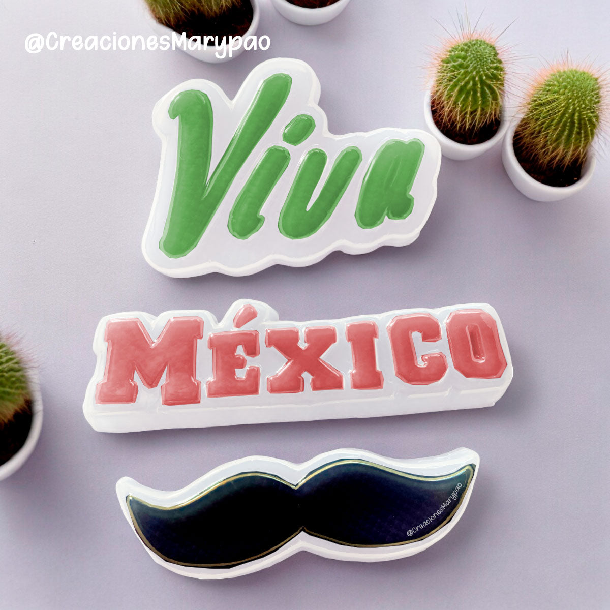 Molde Patrio México Fiestas Patrias Gelatina Jabón