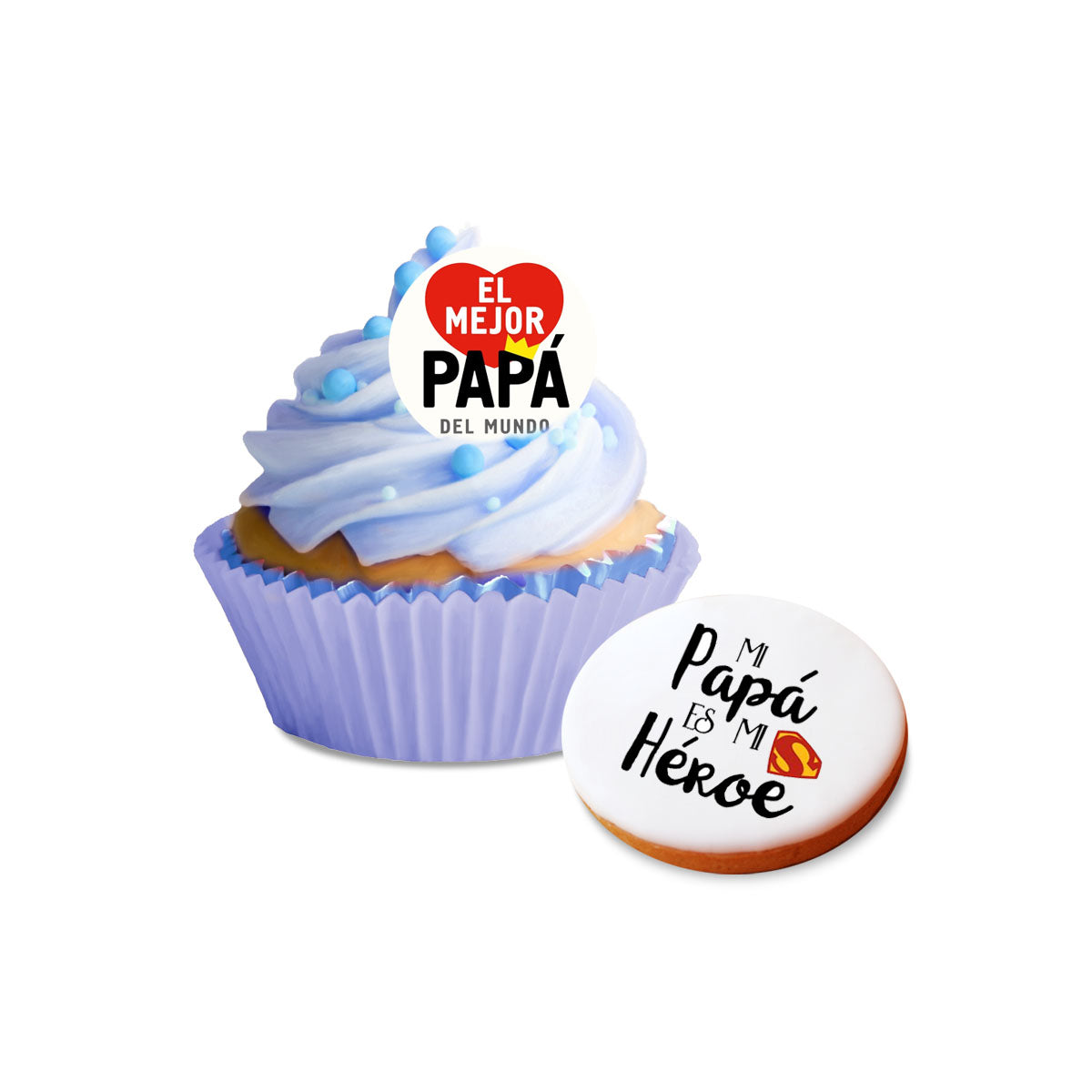 Obleas Comestibles Papá es Mi Héroe