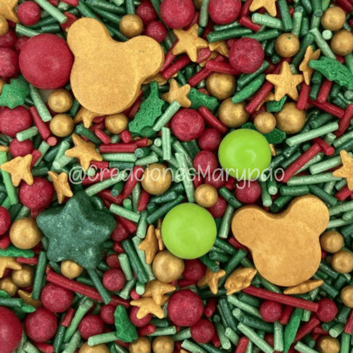 Mix Sprinkles Navidad Granillo Confeti Comestible - Varios Diseños