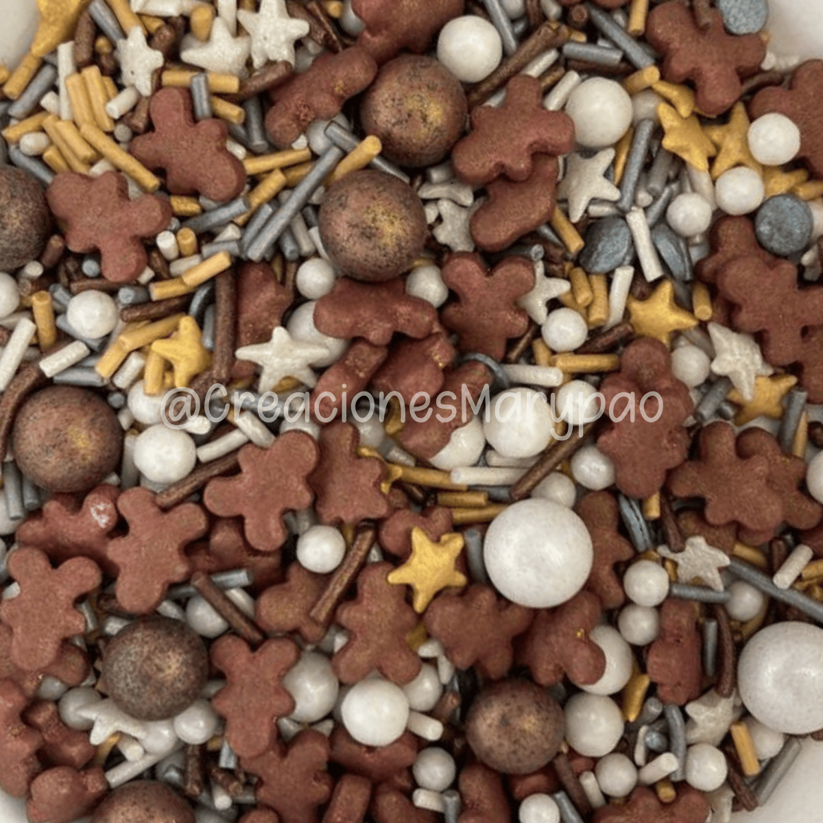 Mix Sprinkles Navidad Granillo Confeti Comestible - Varios Diseños