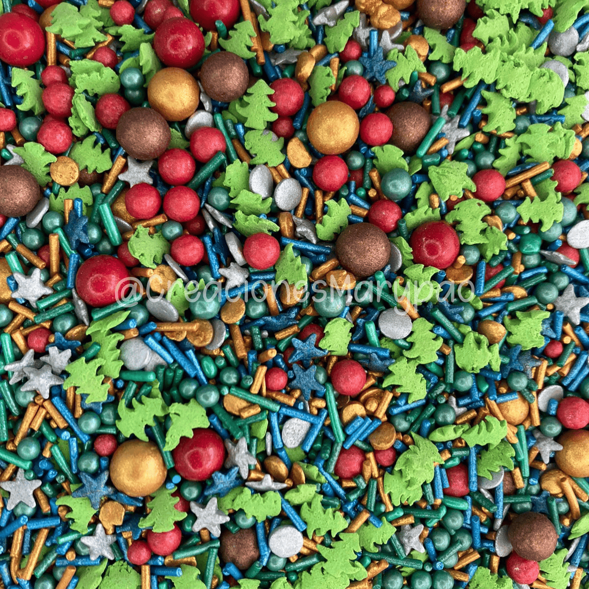 Mix Sprinkles Navidad Granillo Confeti Comestible - Varios Diseños