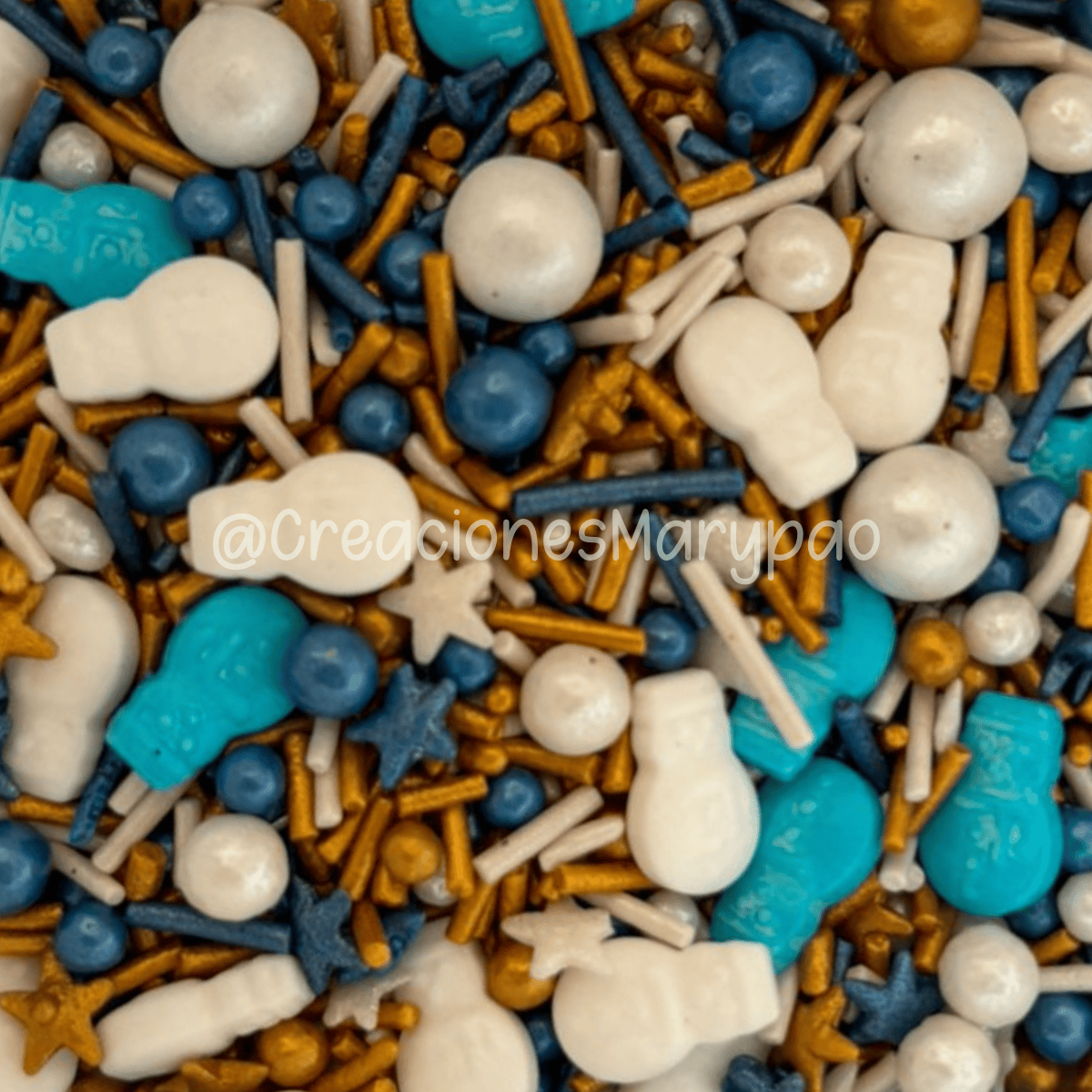 Mix Sprinkles Navidad Granillo Confeti Comestible - Varios Diseños
