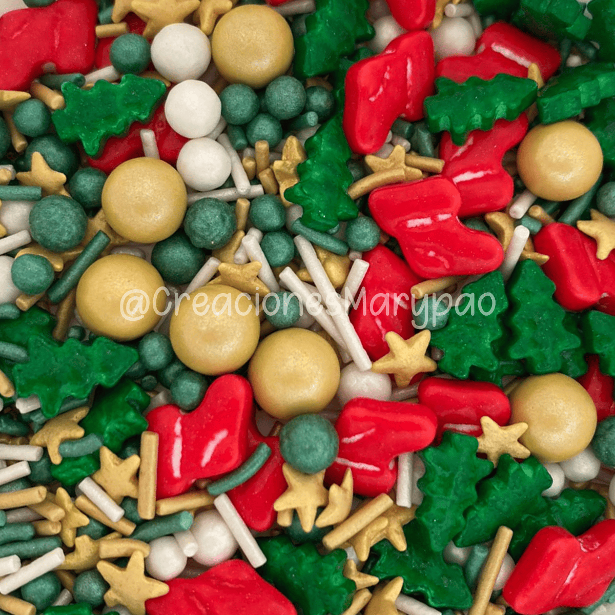 Mix Sprinkles Navidad Granillo Confeti Comestible - Varios Diseños