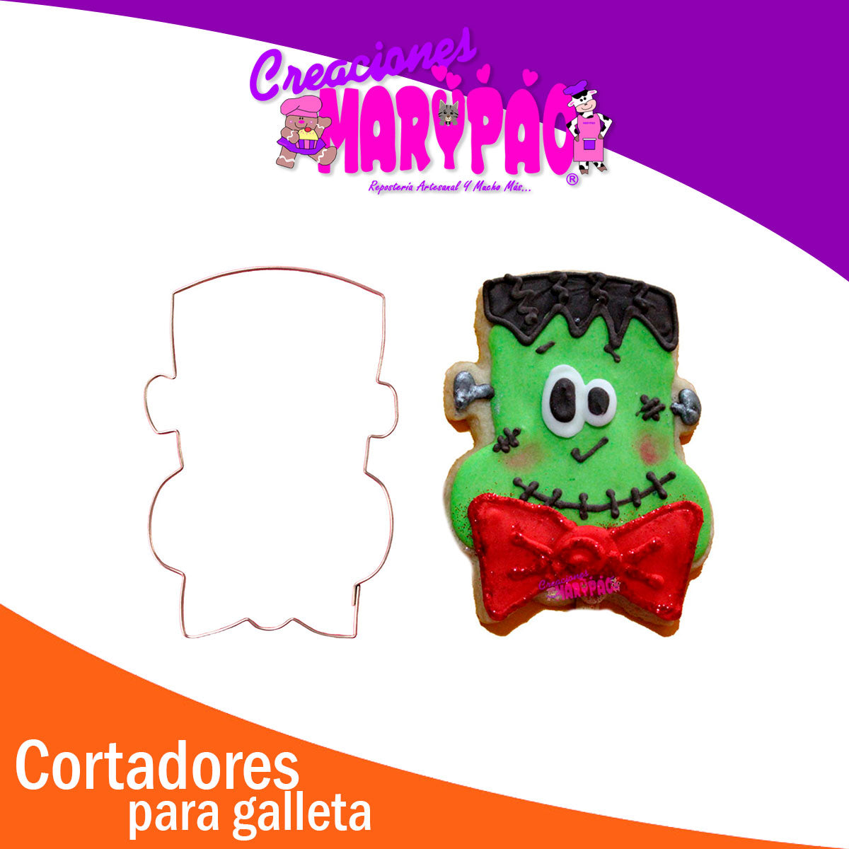 Cortador De Galletas Frankie Cara