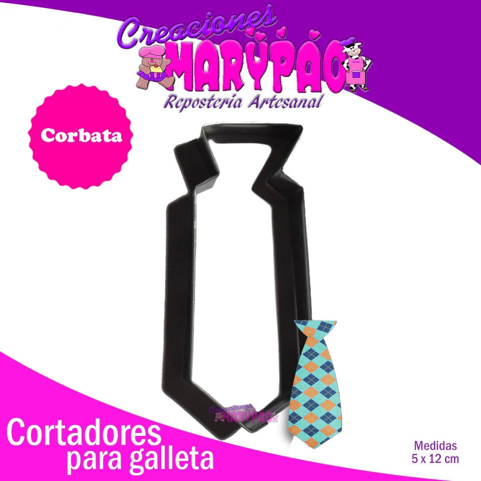 Cortador de Galleta Corbata