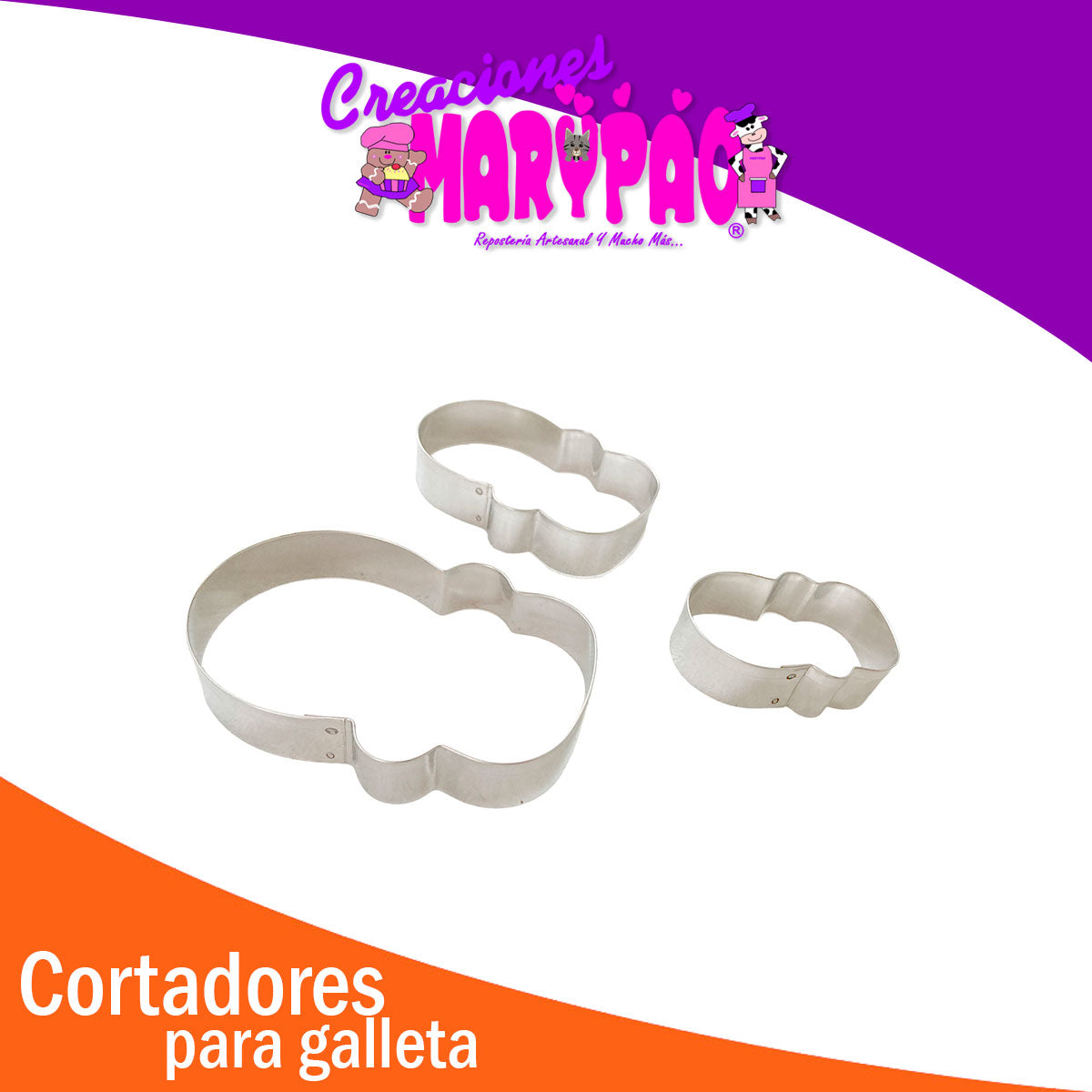 Paquete de Cortadores De Galleta Calaveras