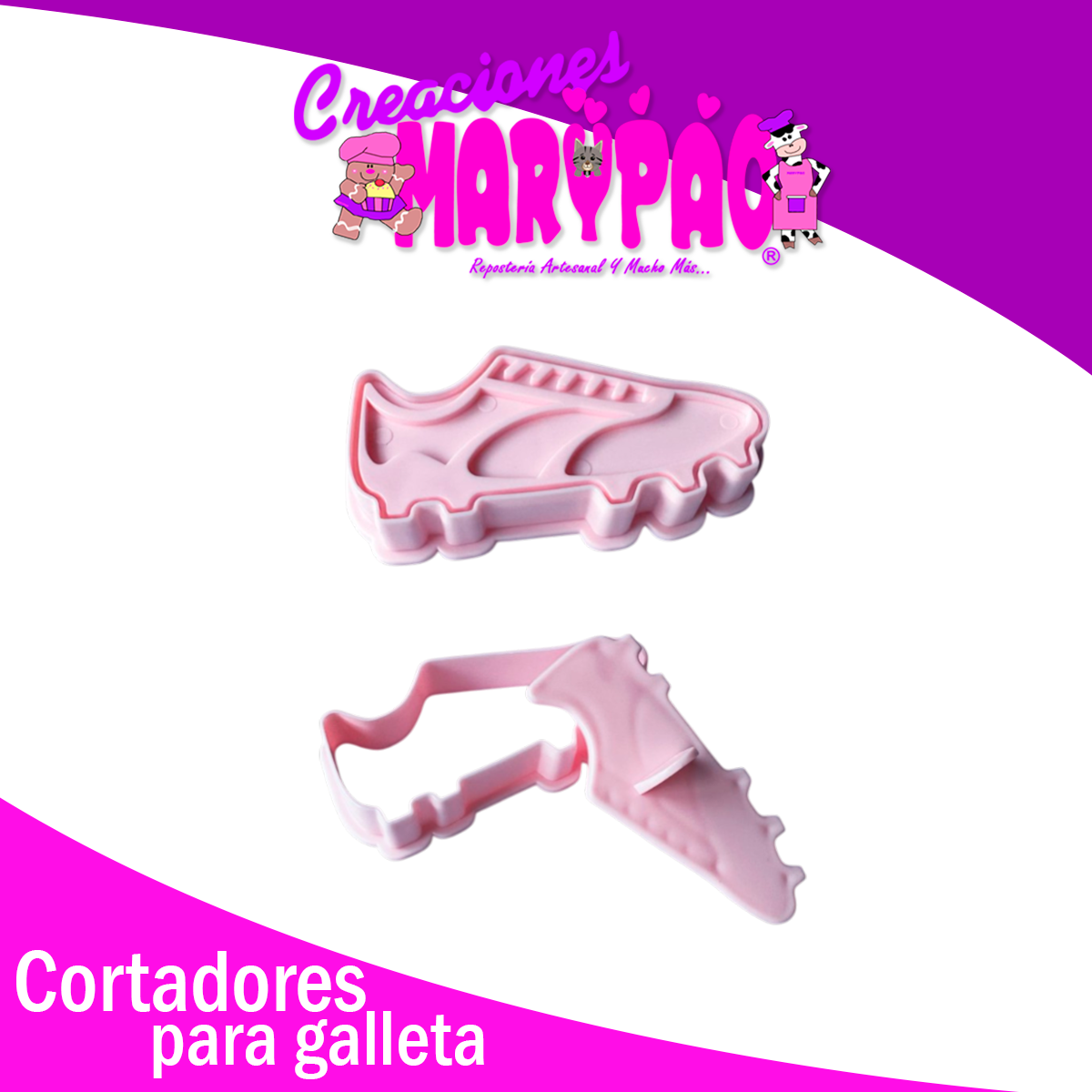 ⚽🍪 Pack de 4 Cortadores Texturizadores de Fútbol – Para Galletas, Fondant y Más 🎉🥅