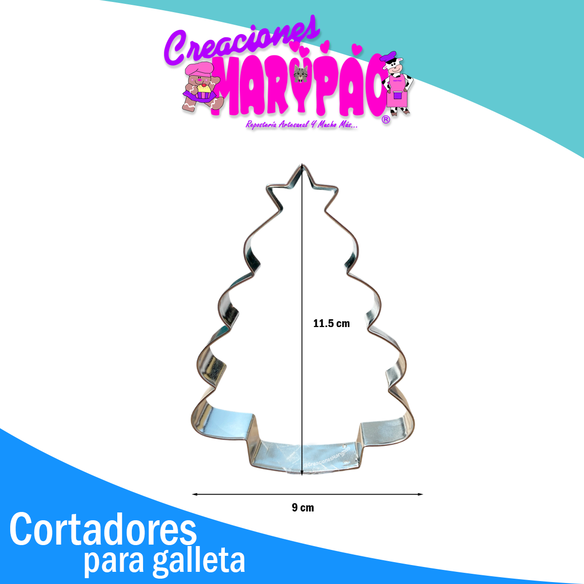 Cortadores de Galletas Árbol de Navidad Pack