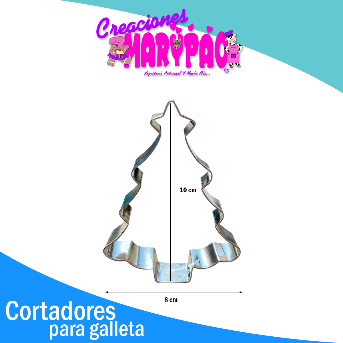 Cortadores de Galletas Árbol de Navidad Pack