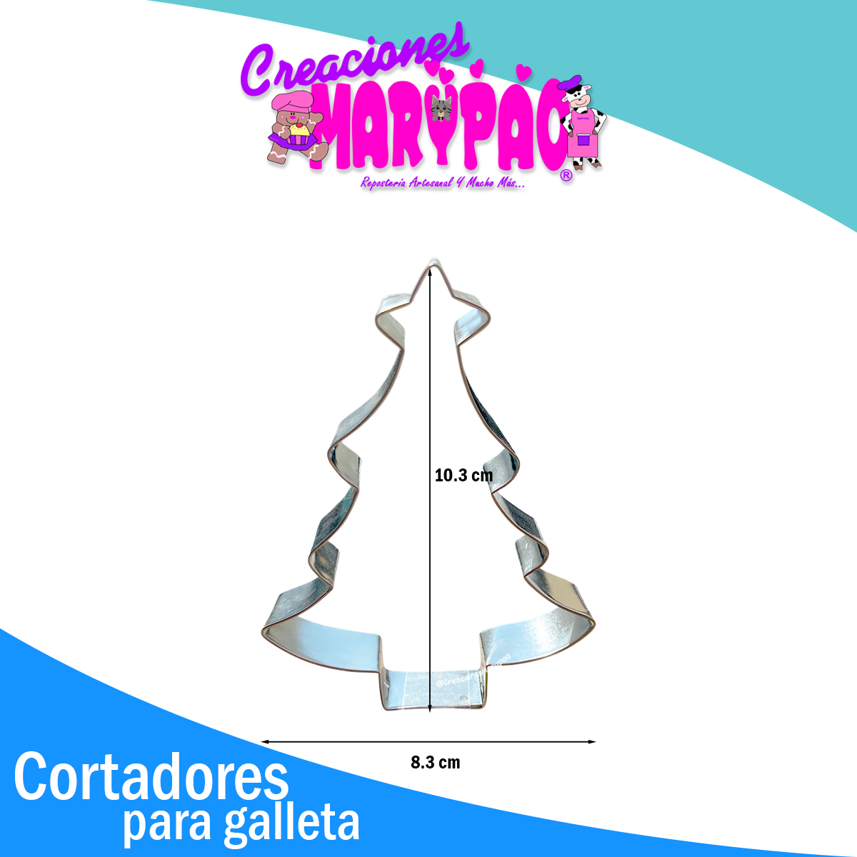 Cortadores de Galletas Árbol de Navidad Pack