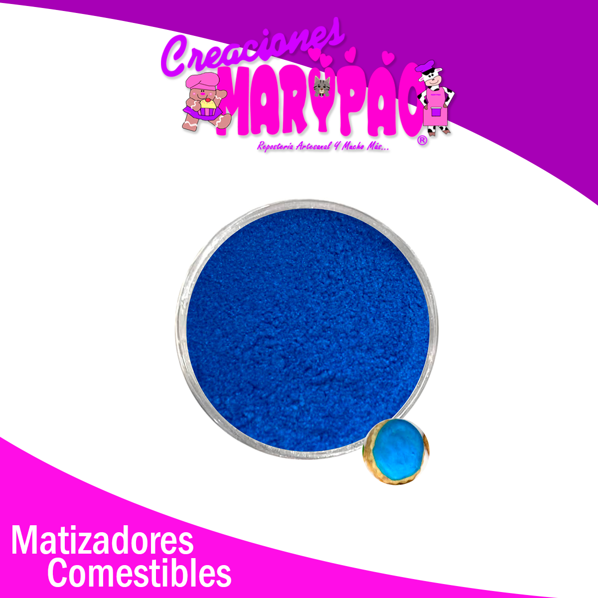 Matizadores Comestibles Azul - Varios Tonos Disponibles