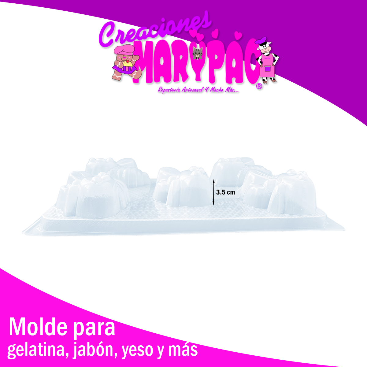 Molde Abejita 🐝Yesitos Gelatinas Y Más