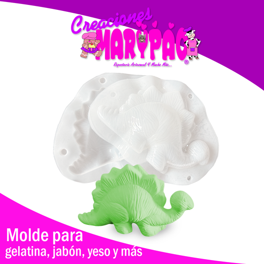 Molde Para Alcancía de Yeso Dinosaurio 🦖💵