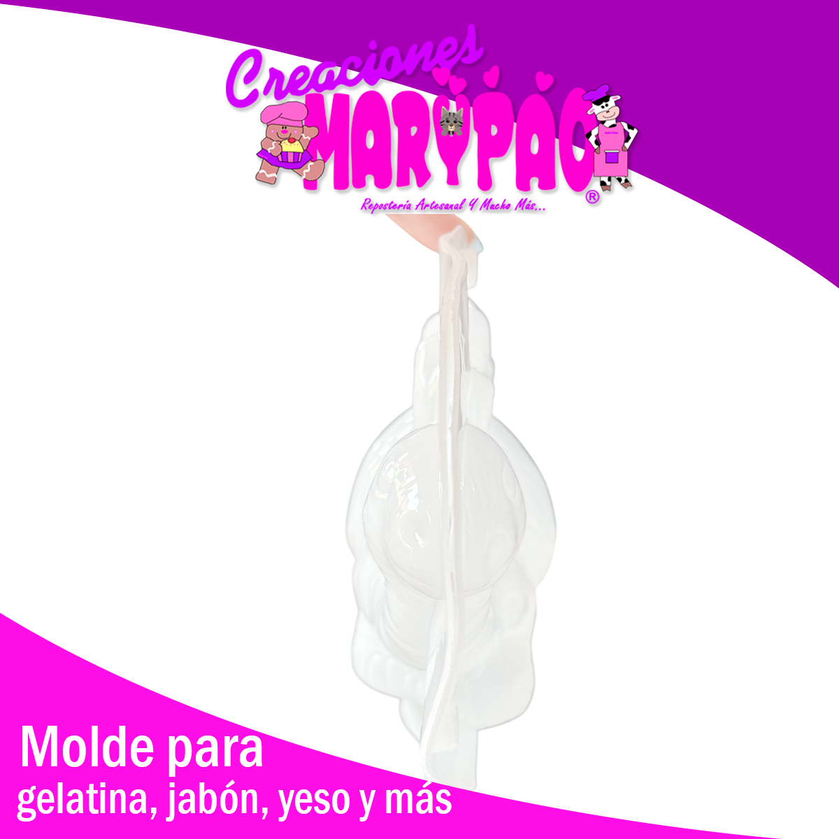 Molde Para Alcancía de Yeso Dinosaurio 🦖💵