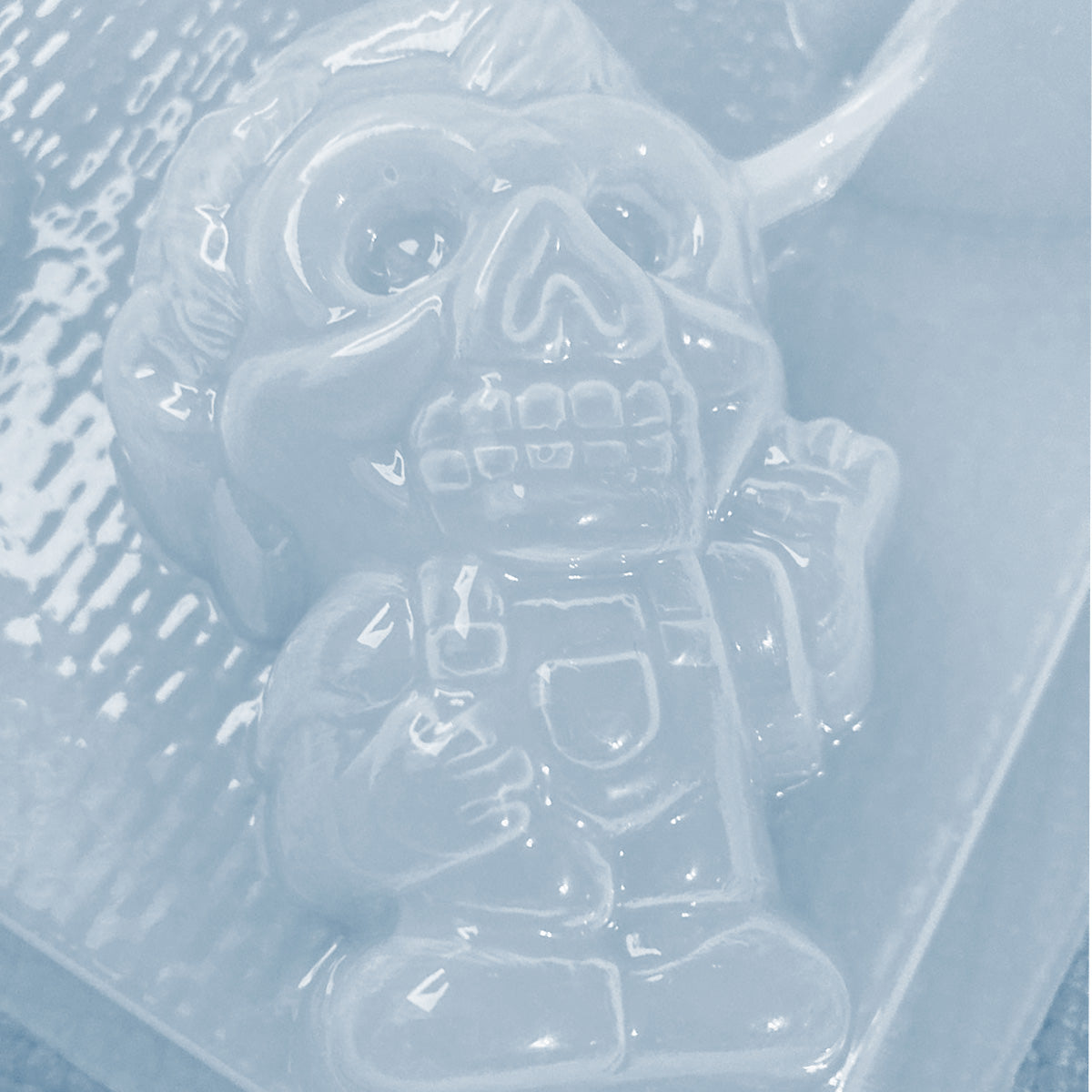 Molde Calavera Completa con Overol