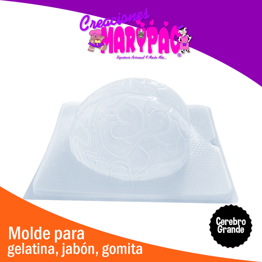 Molde Cerebro Día De Muertos Gelatinas Halloween