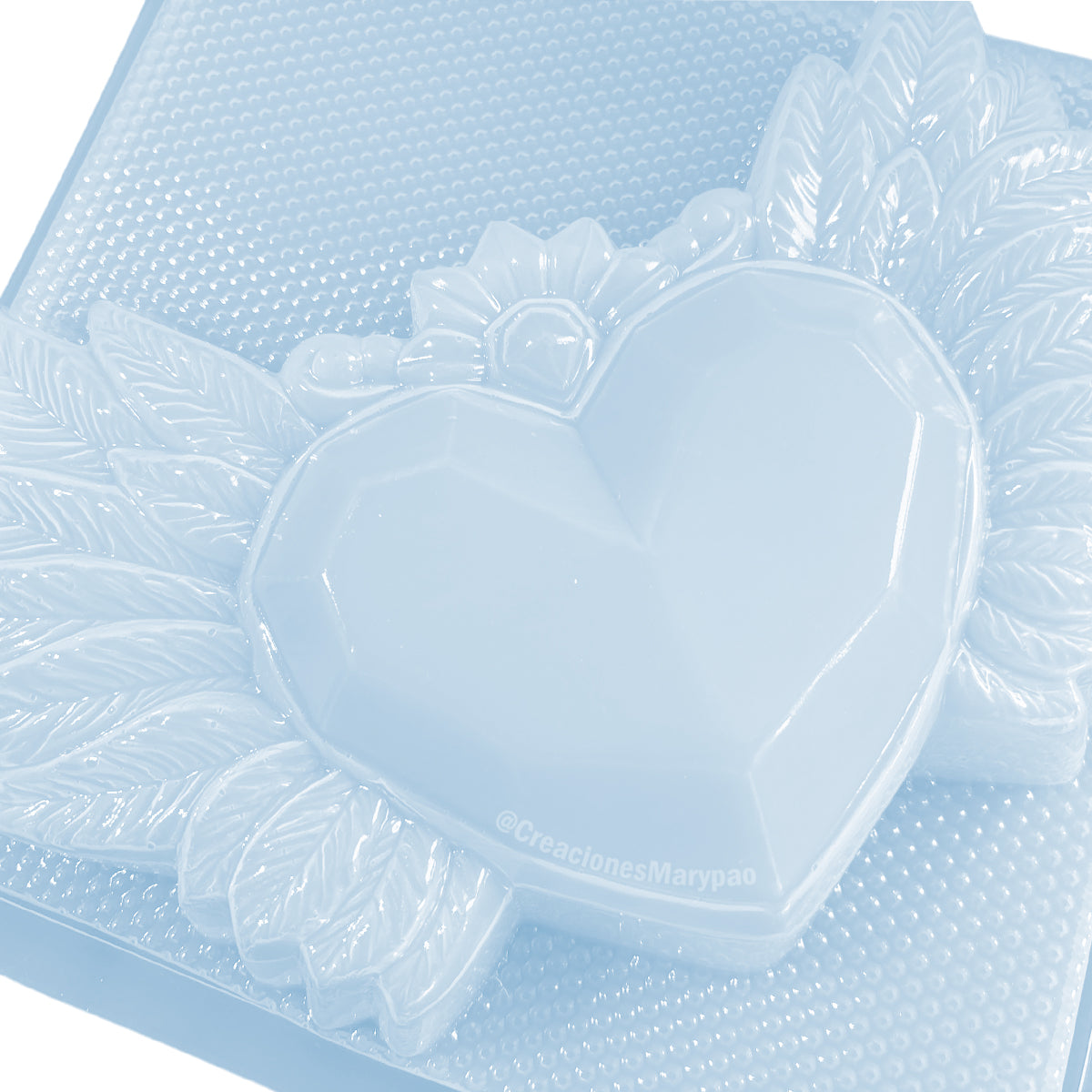 ❤️Molde Corazones Milagritos Mexicanos Diseño Grande Alas🪽