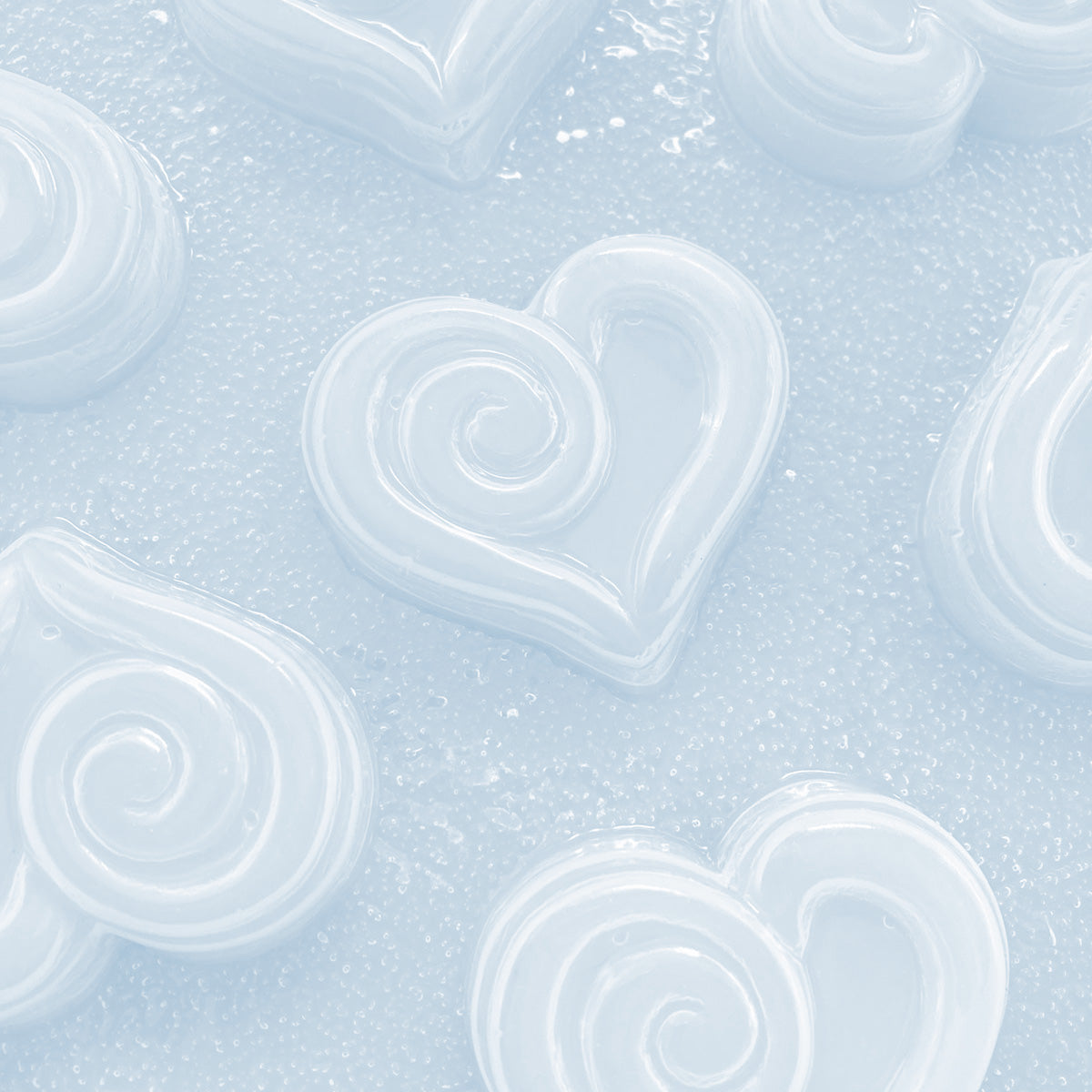 Molde Corazón Con Espiral M2 Febrero Amor