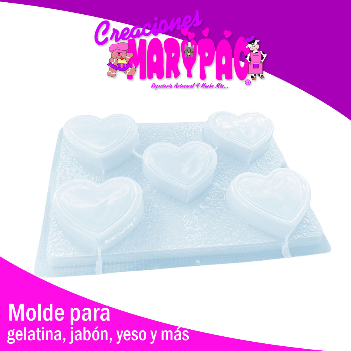 Molde Corazón Mod.4