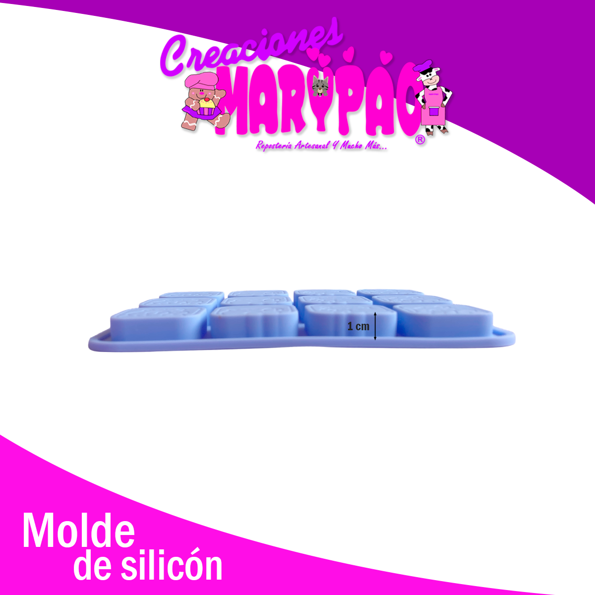✨ Pack de Moldes de Silicón Capibaras🍫
