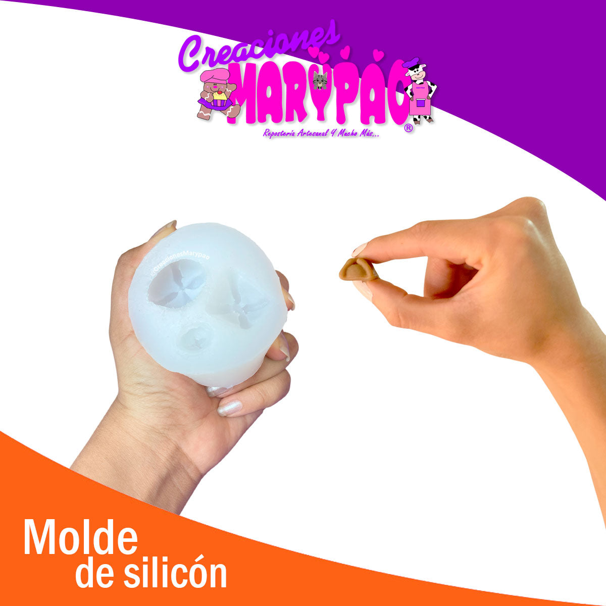 🍞🕯️ Molde de Silicón Pan de Muerto Miniaturas