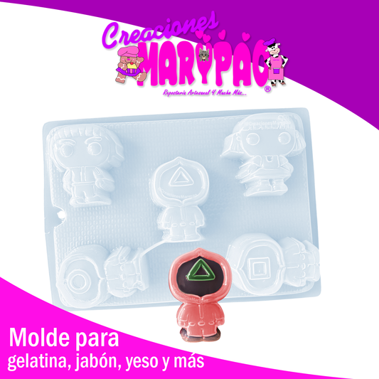 Molde El Juego del Calamar M3