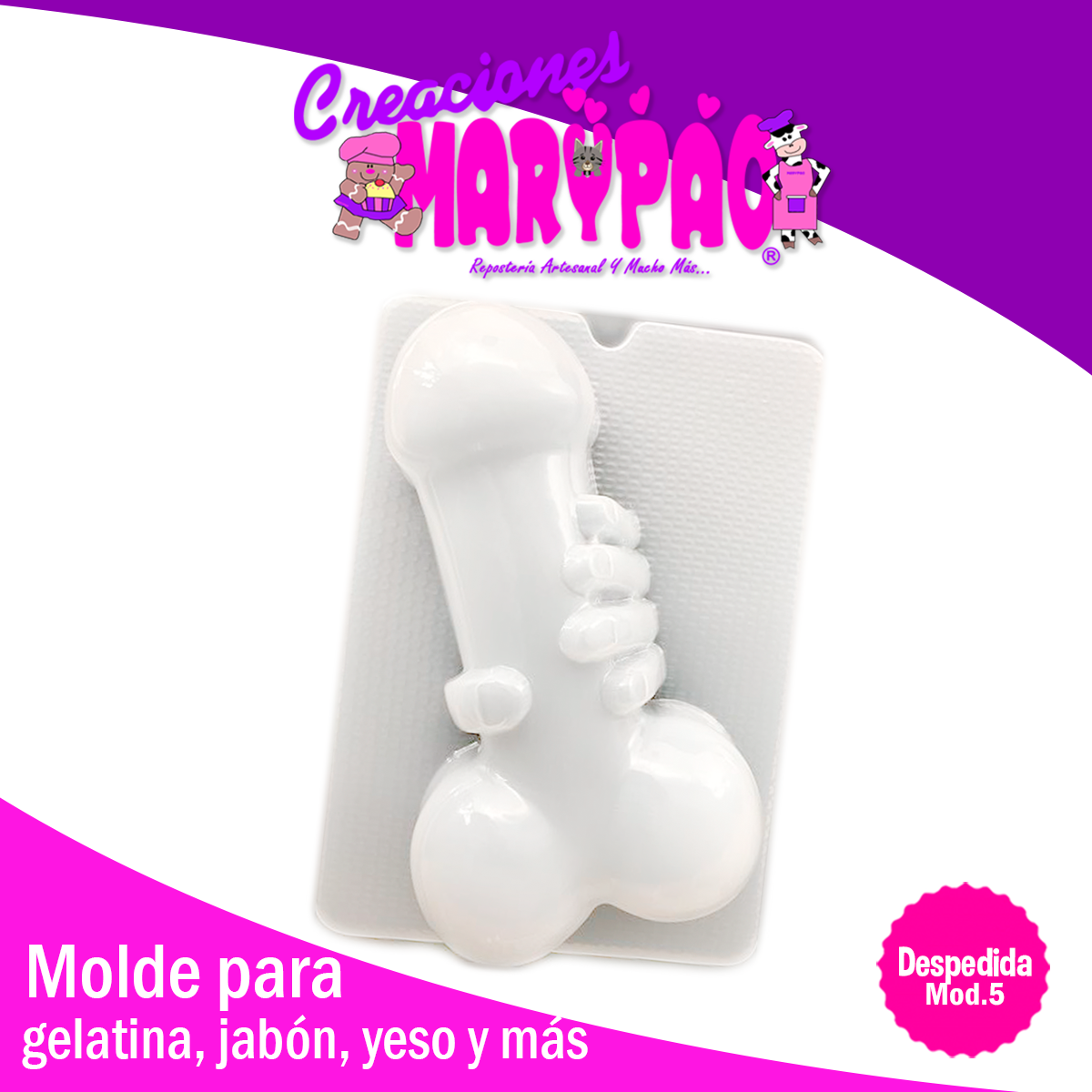 Molde Despedida De Soltera M5 Gelatina Nepe