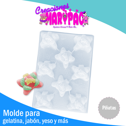 Molde Piñatas Posada Navidad 2020