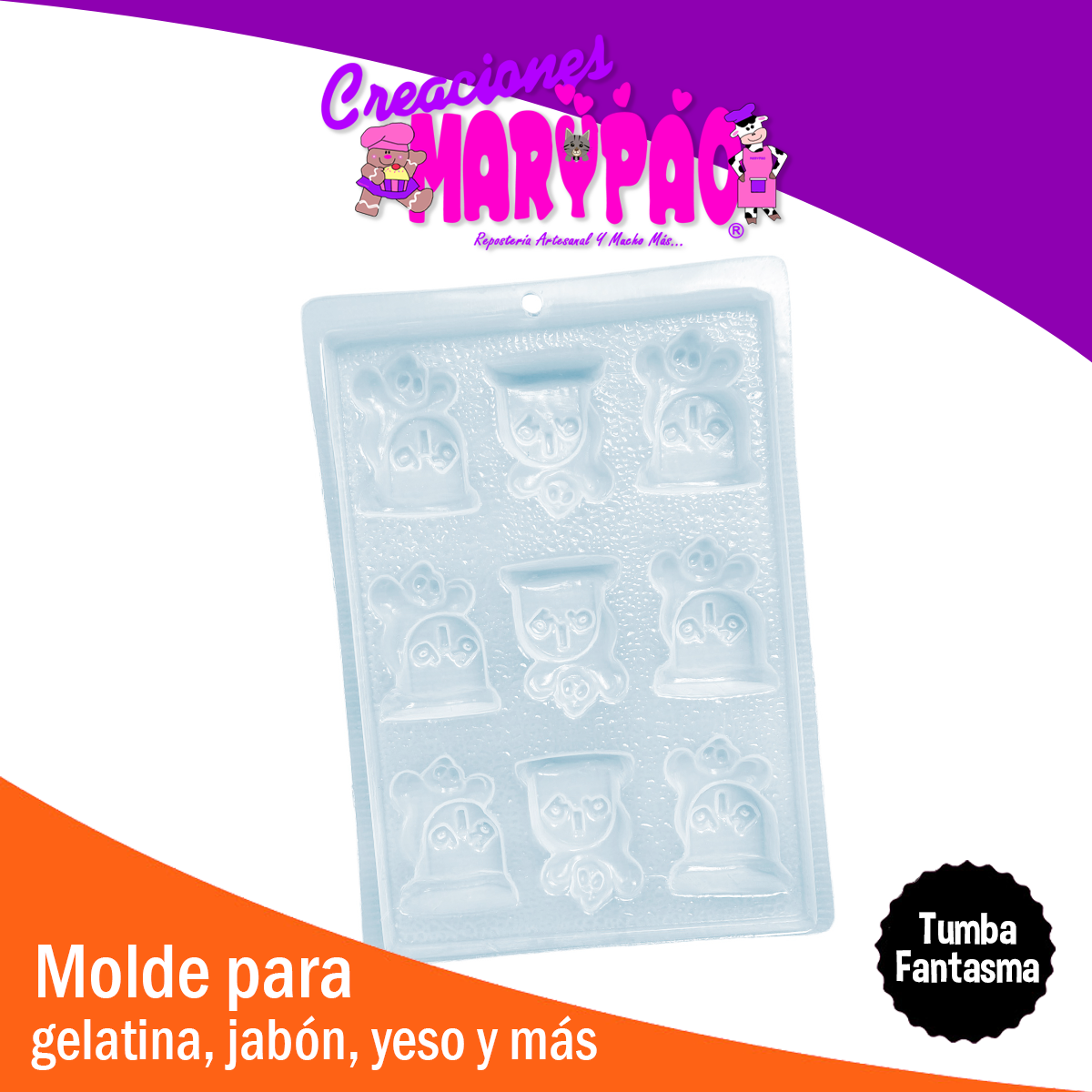 Molde Tumba Fantasma Halloween