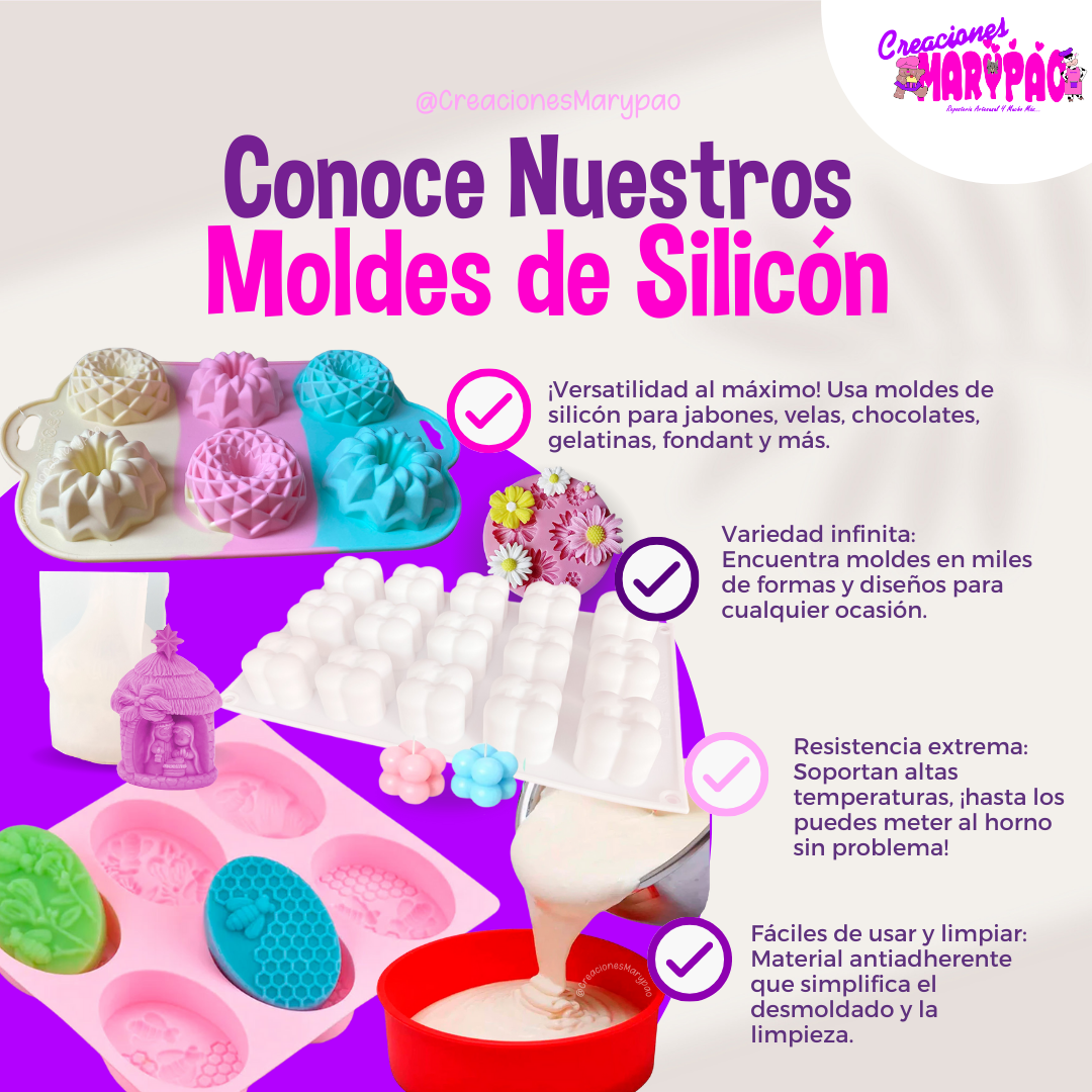 ✨ Pack de Moldes de Silicón Capibaras🍫