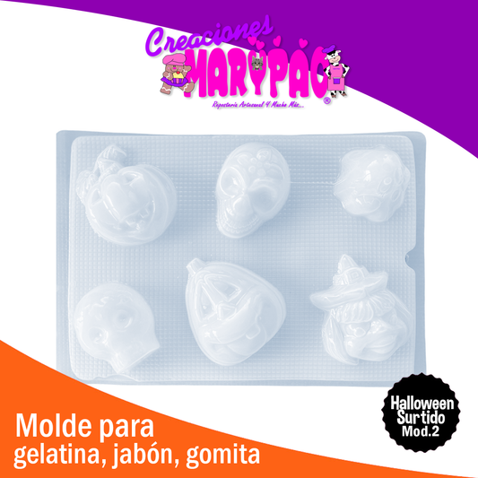 Molde Surtido de Halloween Mod. 2