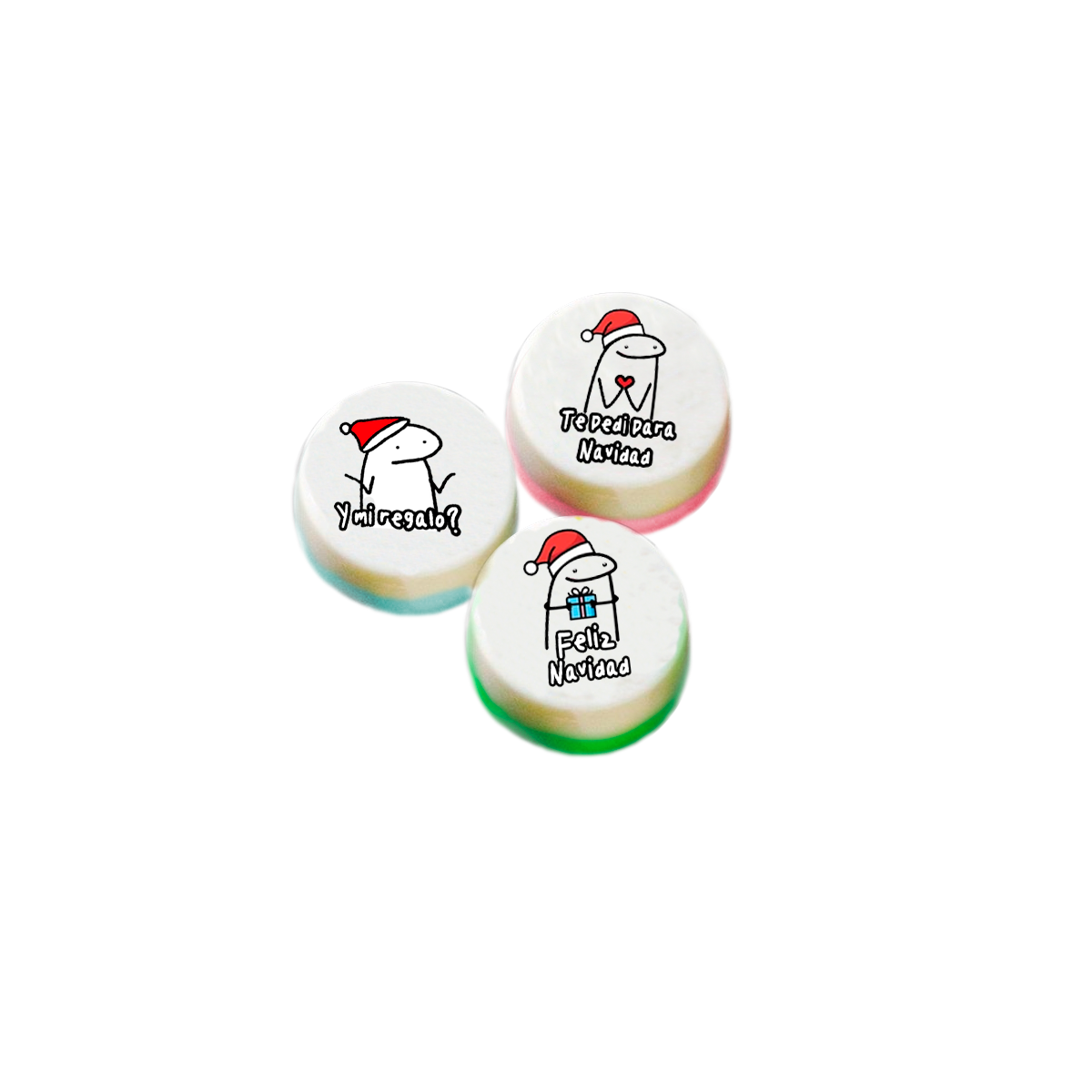 Transfer Para Gelatinas Navidad Flork