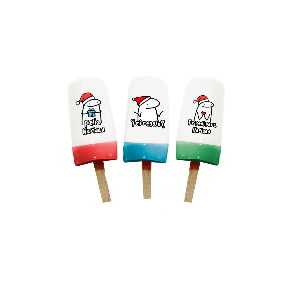 Transfer Para Gelatinas Navidad Flork