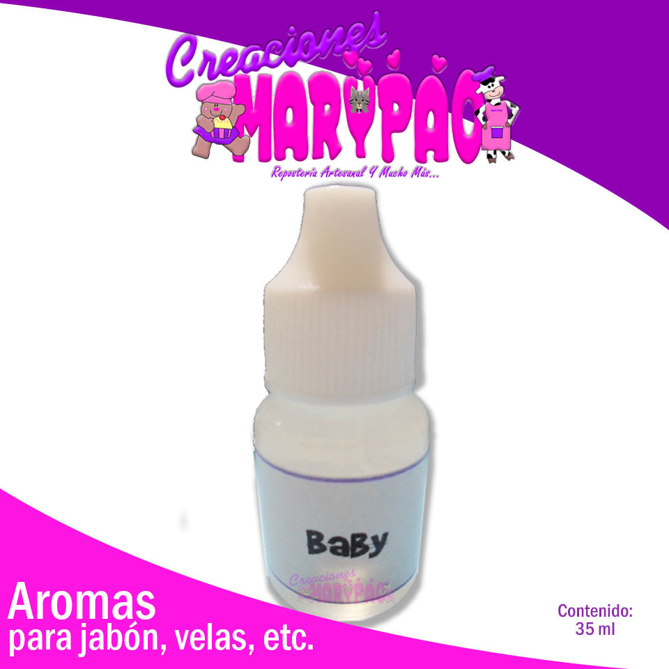 Esencia De Baby Bebé Para Jabón Vela Aromas - Creaciones Marypao