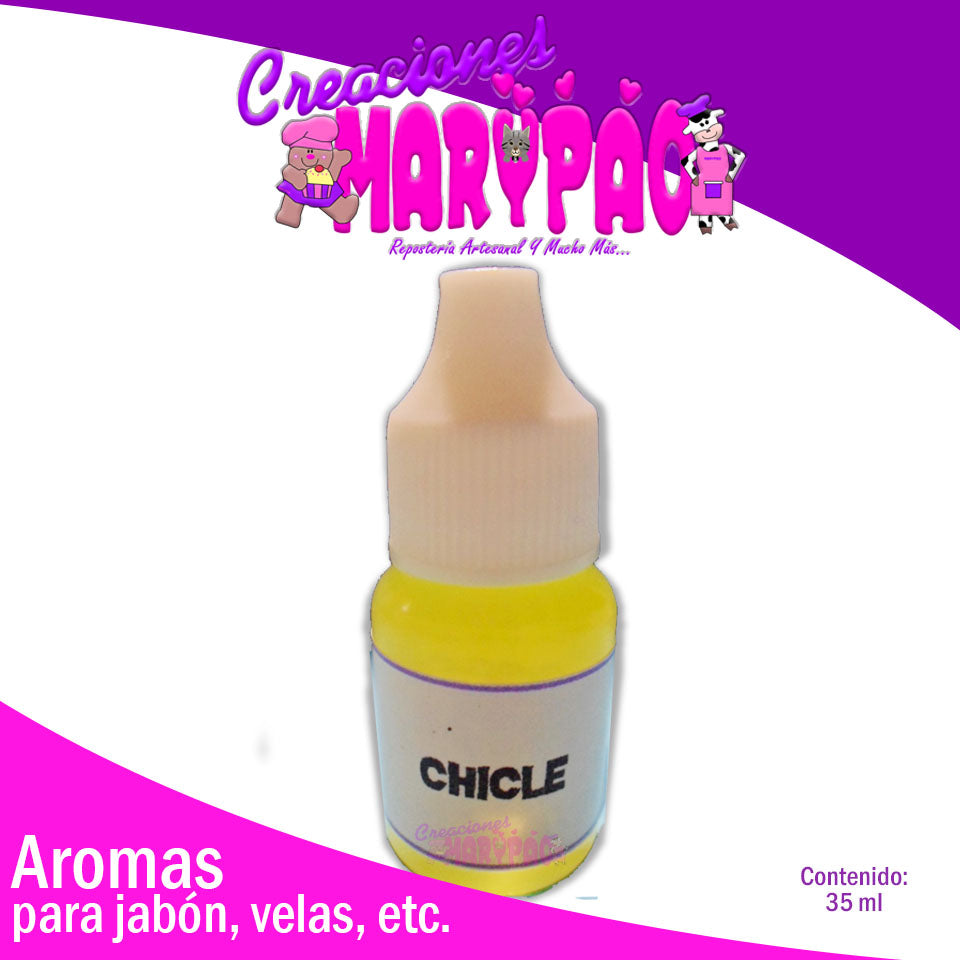 Esencia De Chicle Para Jabón Vela Aromas - Creaciones Marypao