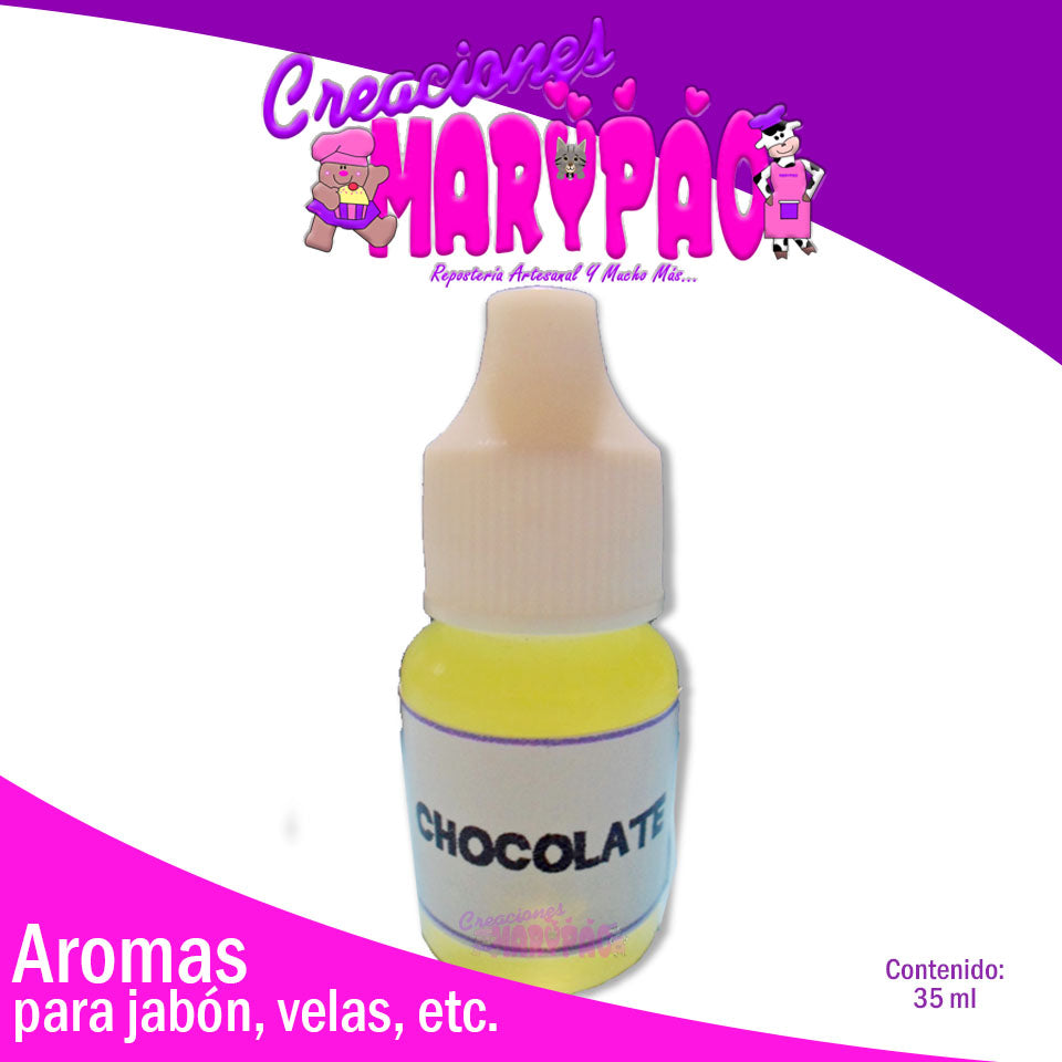 Esencia De Chocolate Para Jabón Vela Cremas Aromas - Creaciones Marypao