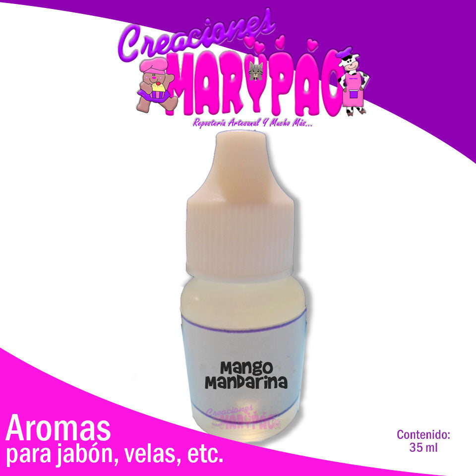 Esencia De Mango Mandarina Para Jabón Vela Aromas - Creaciones Marypao