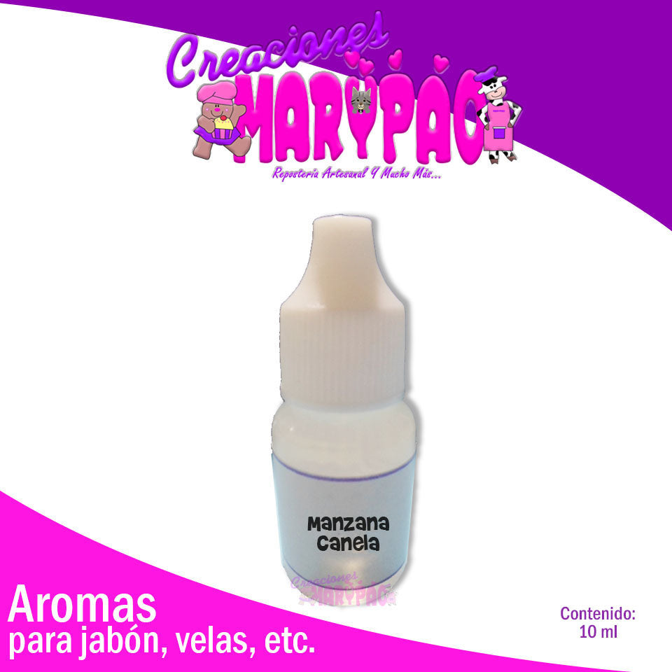 Esencia De Manzana Canela Para Jabón Vela Aromas - Creaciones Marypao